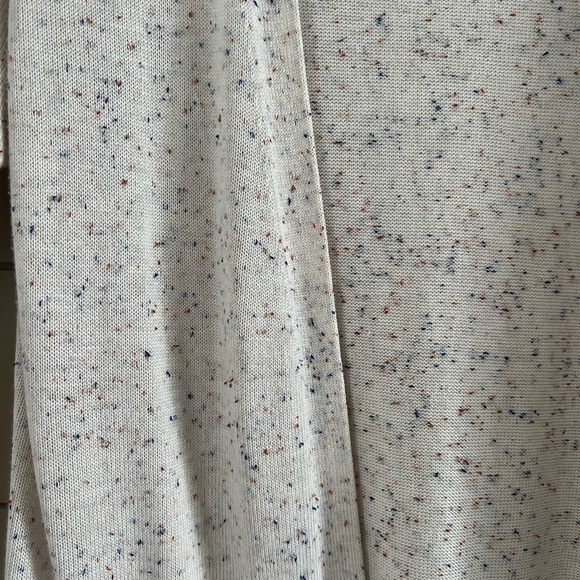 Stitch Fix cardigan, cream with navy/brown speckles, size small - Picture 2 of 3